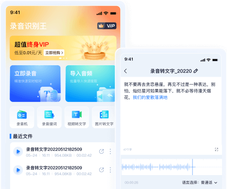 录音识别王