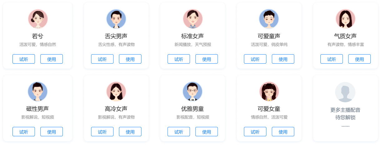 百余种真实声音展示图